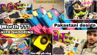 LOHRI STASH 2026🔥| LOHRI SHOOPING 2026🪁😍PAKISTANI 6 TAWA, 3TAWA BIGGEST KITES ||Harshit pb vlog||