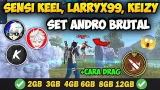 KOMBINASI SENSI 2025 ( KEEL X LARRRYX99 X KEIZY TERBARU ) 100% AUTO HEADSHOT + SET ANDRO 😱🔥