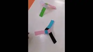 How to make easy paper fan | moving paper toy
