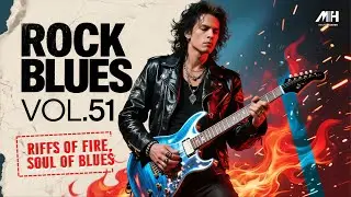 ROCK BLUES GUITAR Vol. 51🔥 &ndash; Riffs of Fire, Soul of Blues | Best Blues Rock Compilation 2025