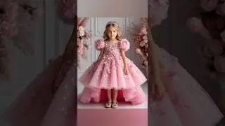 party wear baby frock design//beautiful kids frock design 2025