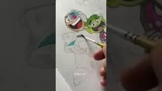 drawing teen titans go #drawing #teentitans #art