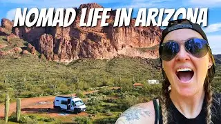 We boondocked in Arizona for the WHOLE winter 