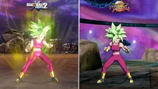 DBXV2 vs DBFZ : Super Saiyan Kefla Special Moves/Attacks Comparison! Which Game is better ?