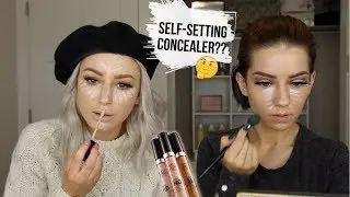 SELF-SETTING CONCEALER?! TESTING OUT MUFE LIGHT CAPTURING SELF-SETTING CONCEALERS | lolaliner