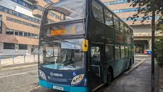 Full Route Visual | Arriva Northumbria Service 47: 7525/NK14GFV - ADL Enviro 400