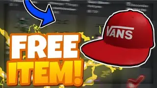 [FREE ITEM] HOW TO GET THE VANS RACING RED DROP V SNAPBACK | Roblox Vans World