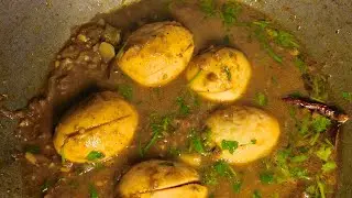 स्पेशल अंडा करी बनाने बिहार तरीका बिना स्पेशल मसालो का🤗🤗🙂