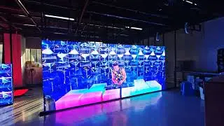 Transparent LED Display Demo | High Transparency & Brightness | Explorerled