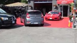 HILLYARD CUSTOM RIM&TIRE 2014 HYUNDAI ACCENT HATCHBACK CUSTOM 17