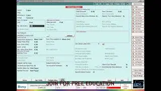 Manufacturing Process in BUSY (Hindi) | BOM PART-2 UPDATE 2024