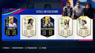 😍 RECORD ITALIANO di ICON PRIME MOMENTS! 193 FUT DRAFT CHALLENGE w/ FIUS GAMER e TATINO23
