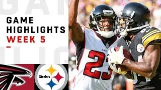 Falcons vs. Steelers Week 5 Highlights | NFL 2018