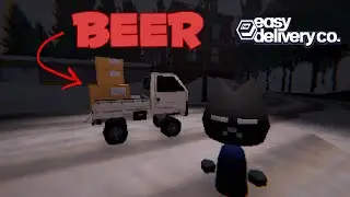 This is a Low-Poly Cat Driving Game - Easy Delivery Co.