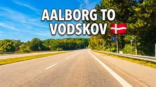 Experience Denmark Like Never Before: Scenic Drive from Aalborg to Vodskov 🇩🇰
