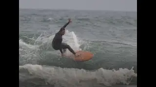 Gonza Crevatin, midlength surfing en el sur. Chilling Company.
