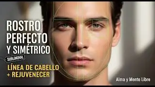 ✨ 30-DAY PROTOCOL: PERFECT FACE AND SUBLIMINAL SYMMETRY | Rejuvenation and Hairline