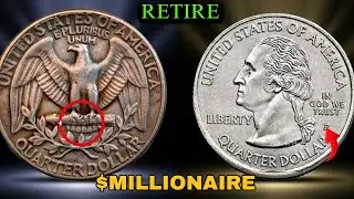 Top 6 ! Do Not Sell These Rare American Quarter Dollar Coins Worth Good Money!