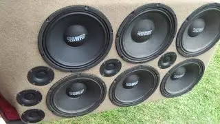 Hanks 12 Tantric Subs на 4 Ampere Audio 3800 1's Slammin