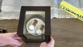 Automatic Watch Winder. Unboxing and review