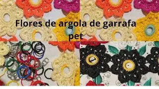 Flores de argola da garrafa pet ,várias ideias legais🥀 🥀 🥀 🥀 🥀 🥀 🥀 🥀 