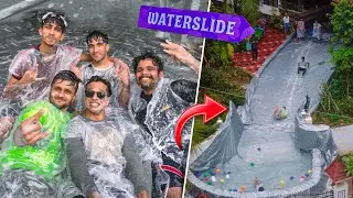 I TURNED MY HOME INTO A WATERPARK 🏄🏻‍♂️🌊 വീട് വാട്ടർ പാർക്ക്‌ ആക്കി മാറ്റി 🥶