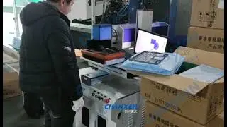 Large-format XY-axis moving platform/table for laser marking machine