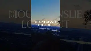 Mount Ainslie Lookout, Canberra #canberra #mountainslielookout #thingstodoincanberra @visitcanberra