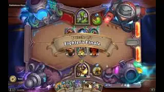 Solution Puzzle Lab Board Clear: Fighter's Finale - Flobbidinous (1/7), Hearthstone Boomsday