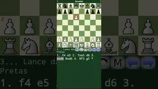 A02 Gambito From Variante Lasker #xadrez #ajedrez #chess