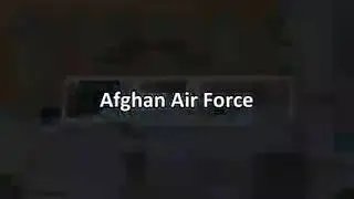 Afghan Air Force 2021 | All active aircraft of the Afghanistan air force