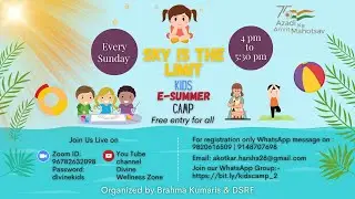 You Are Awesome | Creative Craft | Creative Meditation | BK Harsha | Kids Camp