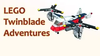LEGO Twinblade Adventures - Speed Build Animation