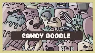Candy Doodle Drawing 🍭 Step-by-Step Procreate Tutorial