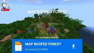 Maps craftman|||cara pasang map Roofed Forest di craftman/mastercraft (link MediaFire)