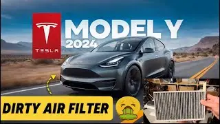 Как заменить воздушный фильтр Tesla Model Y (2024, шаг за шагом)