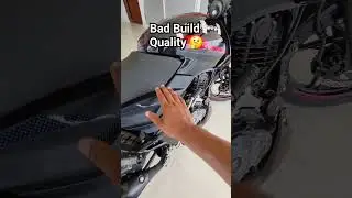 New Pulsar 125 2024 Build Quality Is Good or Bad❓️ #viral #trending #shorts #short