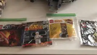 My Star Wars ploybags and Channel Update