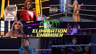 WWE2K23 ELIMINATION CHAMBER PPV ELIMINATION CHAMBER MATCH WWE WOMEN'S CHAMPIONSHIP