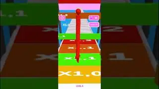 Neck Stack Run 3D - Gameplay All Levels #4