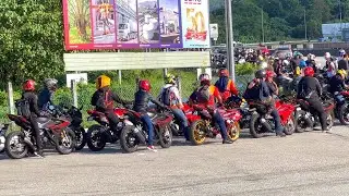 CBR250RR &CBR150R convoy karak highway sunday Ride/Exhaust sound/R1M,R6,S1000RR,ZX10R,panigale v4