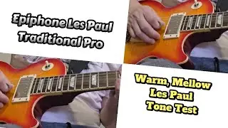 Epiphone Les Paul Traditional Pro Electric Guitar Playing Video 2 12/28/25