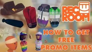 How To Rec Room: How To Get Free Promotional Items!!!