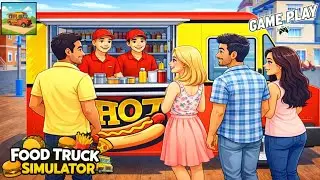 My Food Truck Simulator &ndash;  Gameplay Walkthrough 🚚🍔