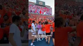 Auburn vs Georgia 2023... Tahaad's visit to Auburn, LIVE environment at Jordan-Hare despite the loss