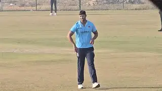 Shivam Dube bowling in the Vijay Hazare Trophy 🏏🔥 