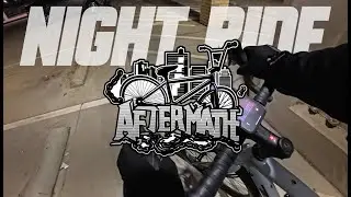 Aftermath Fort Worth Christmas Lights Ride 🎄 | 10 Miles Through the City 🚴&zwj;♂️