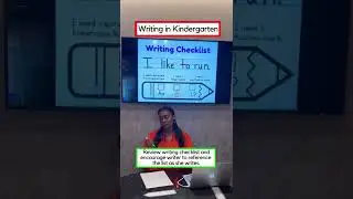 Writing in Kindergarten #kindergarten #kindergartenteachers #kindergartenlearningvideos