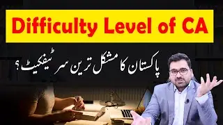 Difficulty Level of CA | How Much difficult is CA? | Chartered Accountancy : Professional's Legacy