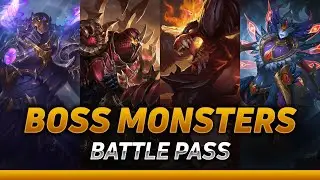 Boss Monsters BATTLE PASS | New Season - SMITE 10.1